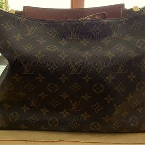 Authentic Louis Vuitton Sully PM with Dust Cover.